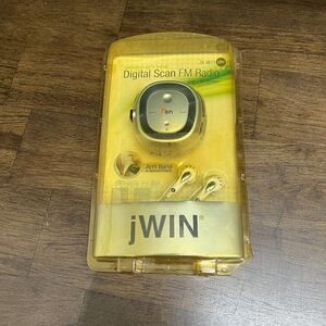 JWIN JX-M21 FM  Earphone Digital‎ Scan Radio Lightweight Running  & Working Out